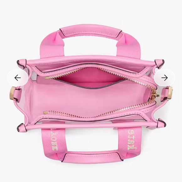 Kate Spade Pink Transparent Tote Bag - New - Picture 4 of 11